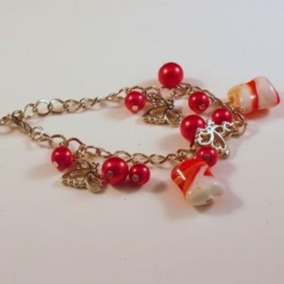 ❤️ NEW Peppermint Candy Charm Or Angle Bracelet - Picture 4 of 5